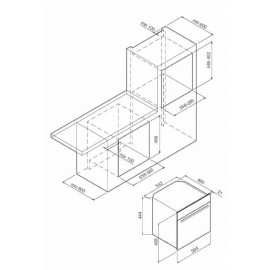 Паровой шкаф GRAUDE DEG 45.0 SG