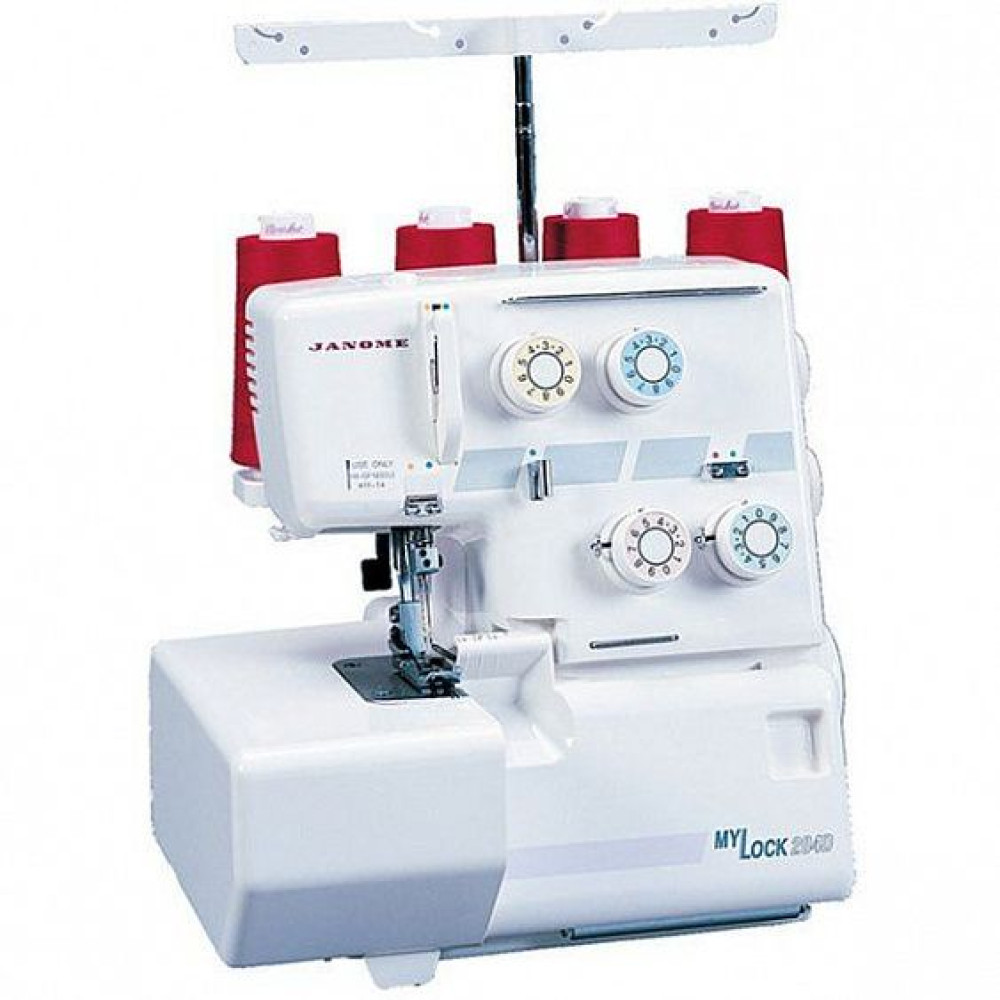 Оверлок JANOME mylock 204d белый