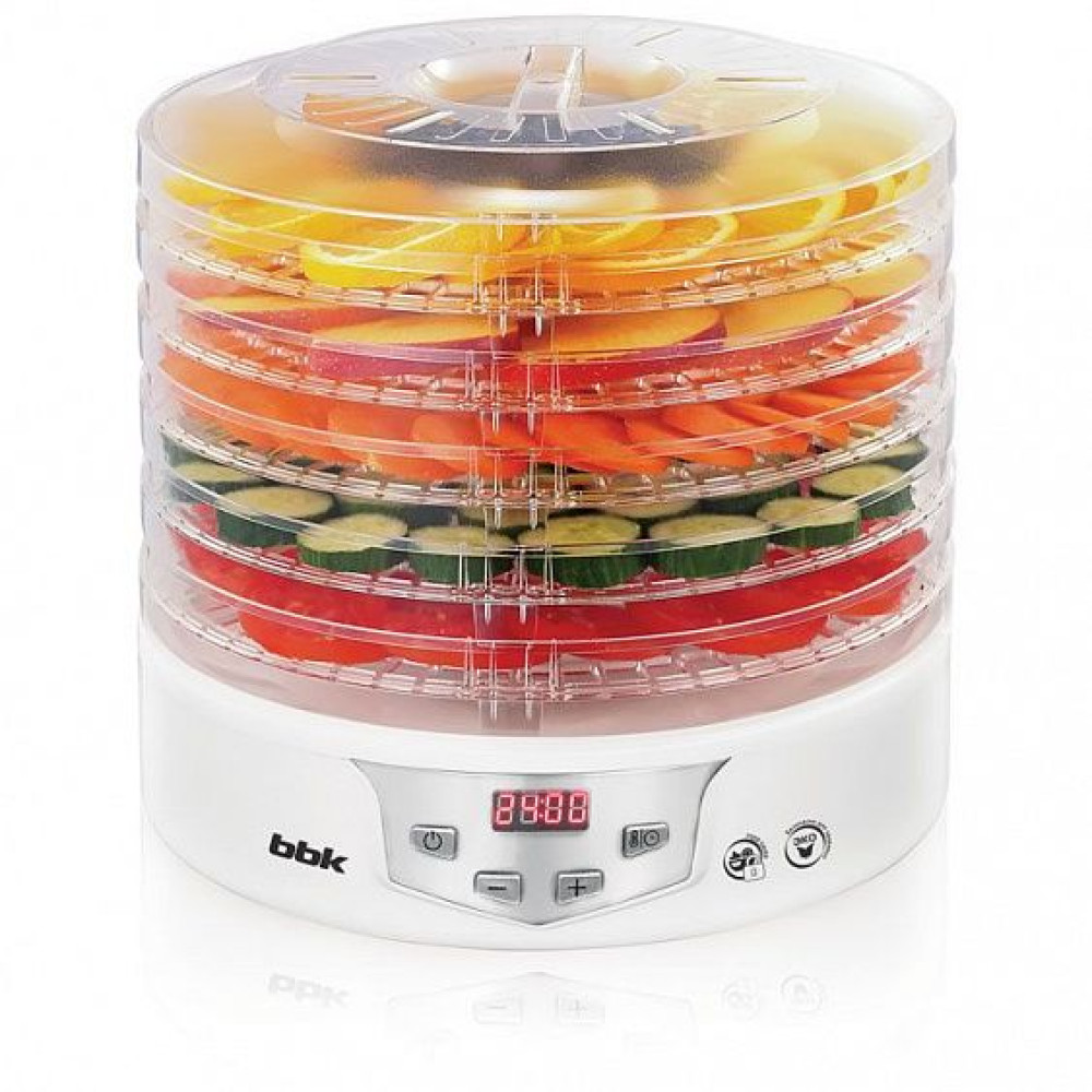 Сушилка для пищевых продуктов BBK BDH305D белый/серебро