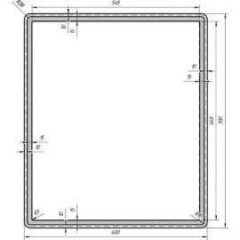 Зеркало DREJA Tiny LED 60 99.9024