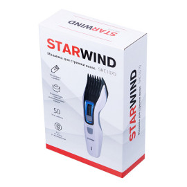 Машинка для стиржки STARWIND SHC1070 белый/черный