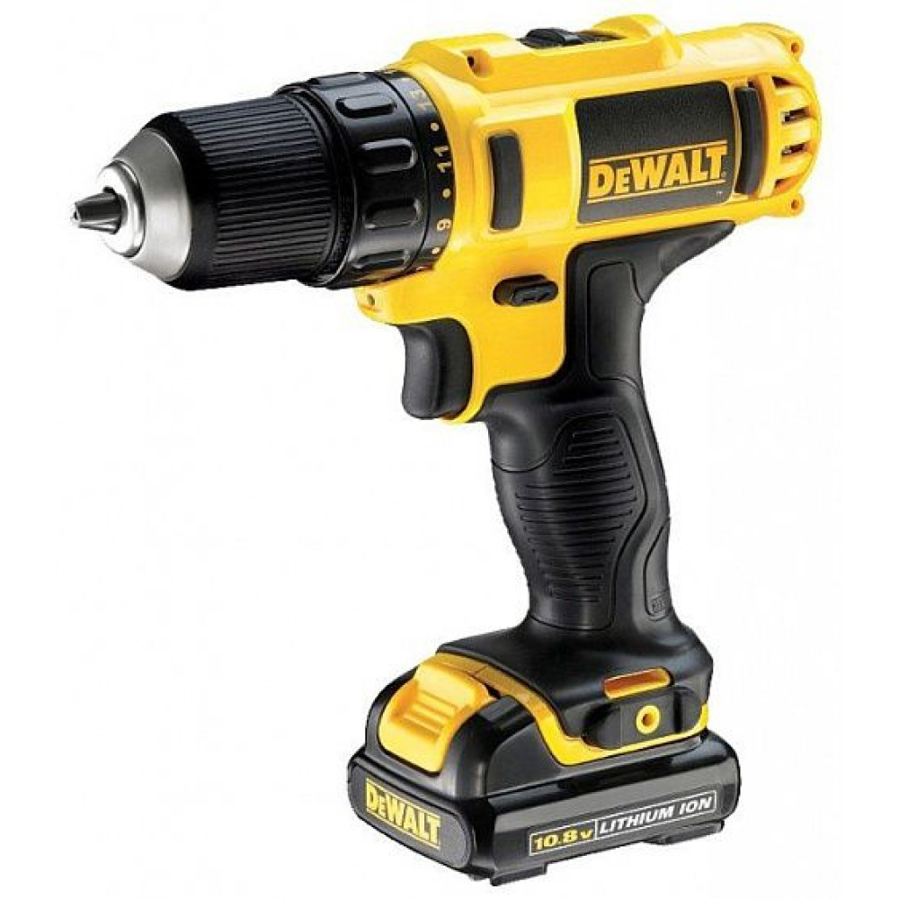 Дрель аккумуляторная DEWALT dcd710c2