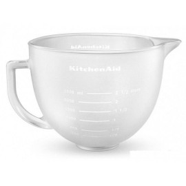 Чаша KITCHENAID 5K5GBF 4.7 л стеклянная матовая