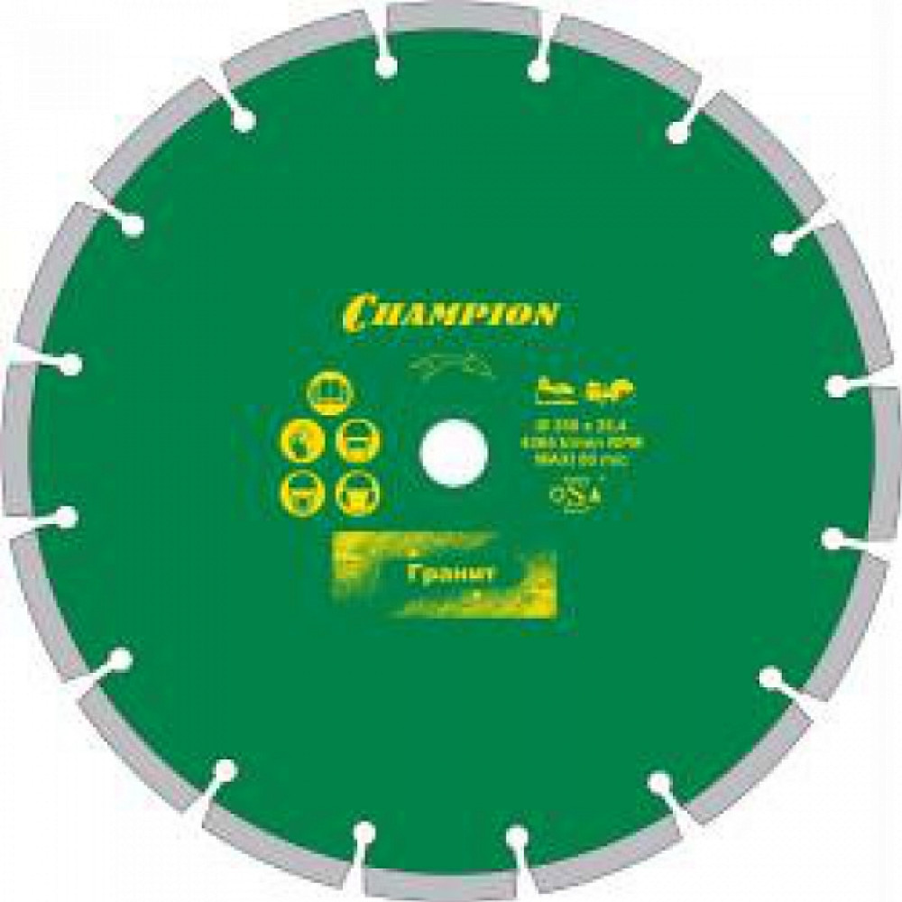 Диск алмазный CHAMPION pro 400/25,4/10 asphafight