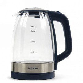 Электрочайник MARTA MT-1078 B/Sa синий сапфир