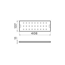 Подставка-сушка для тарелок OMOIKIRI FP-01 PRO BL MATT 4999046