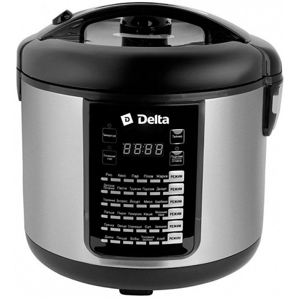 Мультиварка DELTA DL-6516 чёрная