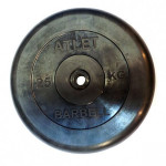 Диск обрезиненный MB Barbell MB-AtletB26-25
