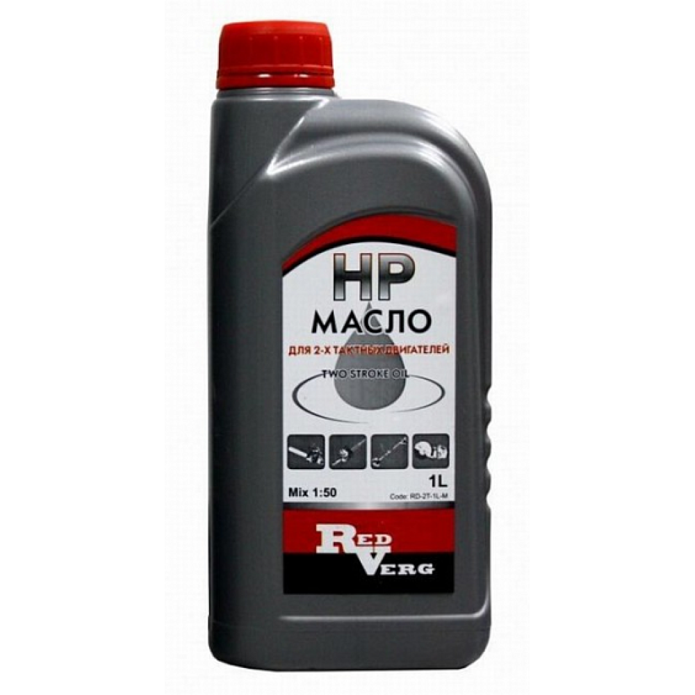 Масло RedVerg 2-х тактное полусинтетика (1л)