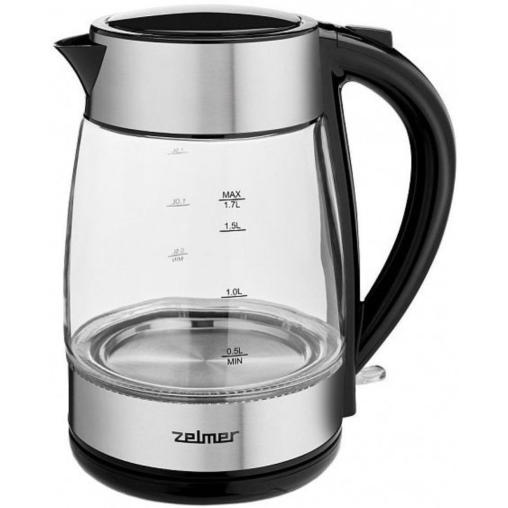 Чайник ZELMER ZCK8011 glass/inox