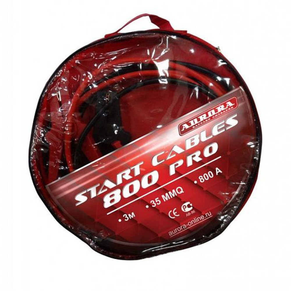 Пусковой кабель AURORA start cables 800 pro