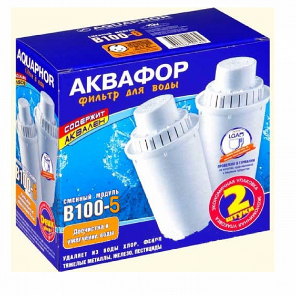 Картридж АКВАФОР в100-5 (2 шт в упаковке)