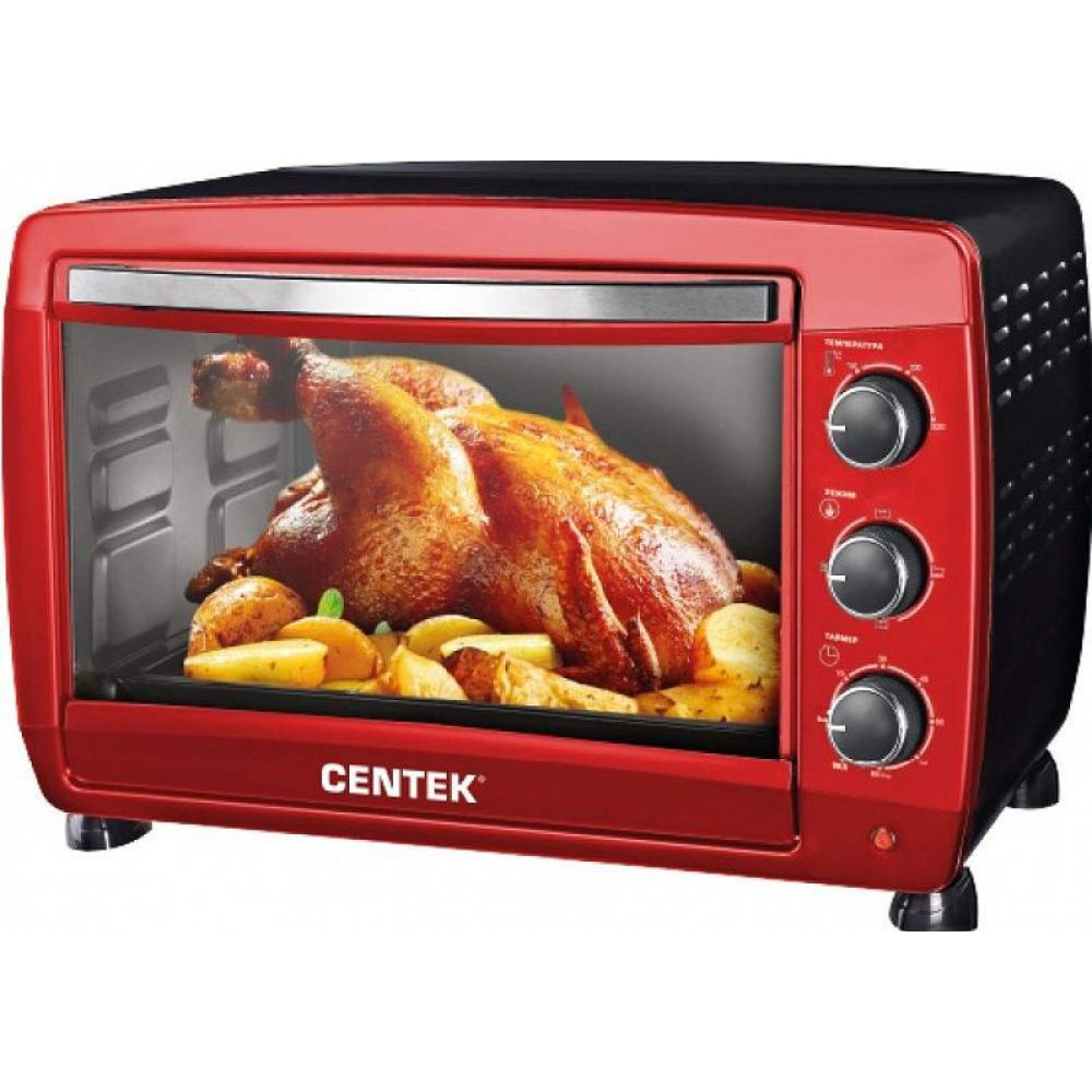 Мини-печь CENTEK CT-1532-46 красный
