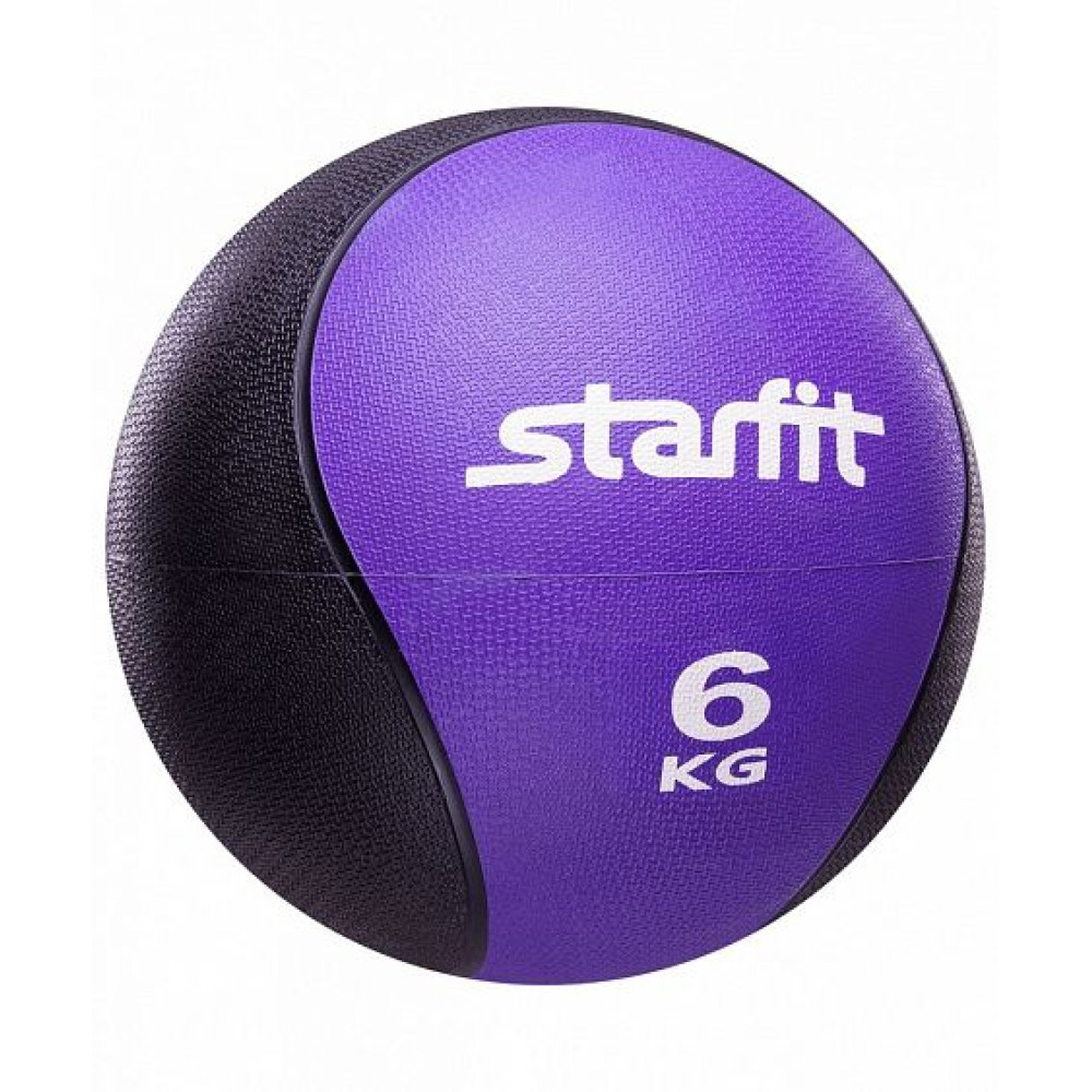 Медбол Starfit Pro GB-702 6 кг фиолетовый