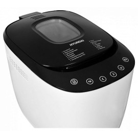 Хлебопечь HYUNDAI HYBM-P0613 белый/черный