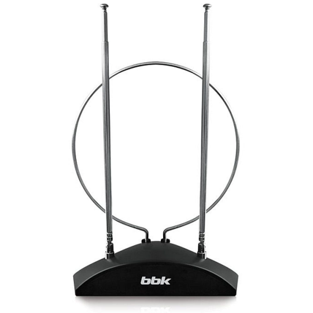 Антенна BBK DA-03 черный, цифровая DVB-T, комнатная, пассивная