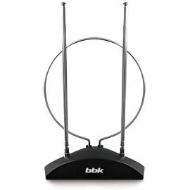 Антенна BBK DA-03 черный, цифровая DVB-T, комнатная, пассивная