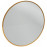 Зеркало JACOB DELAFON Odeon Rive Gauche EB1177-GLD круглое 70 см в раме золото