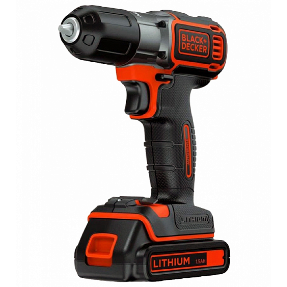 Аккумулятоная дрель-шуруповерт BLACK&DECKER ASD18K