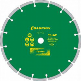 Диск алмазный CHAMPION pro 400/25,4/10 laser granite