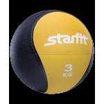 Медбол Starfit Pro GB-702 3 кг желтый