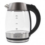 Электрочайник MARTA MT-4563 серый жемчуг