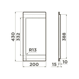 Разделочная доска OMOIKIRI CB-05-WOOD-M 4999053
