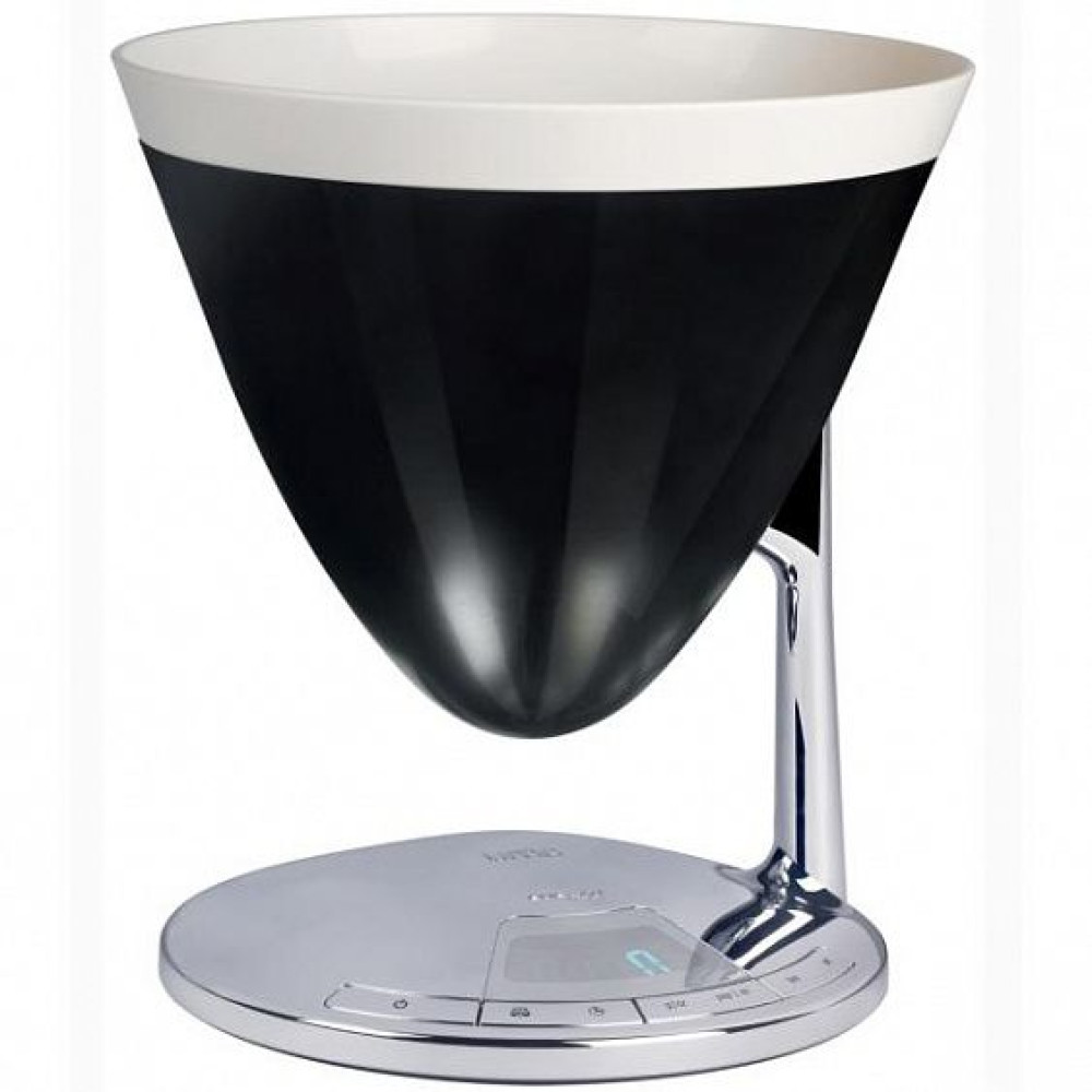 Весы кухонные BUGATTI scale-timer uma black