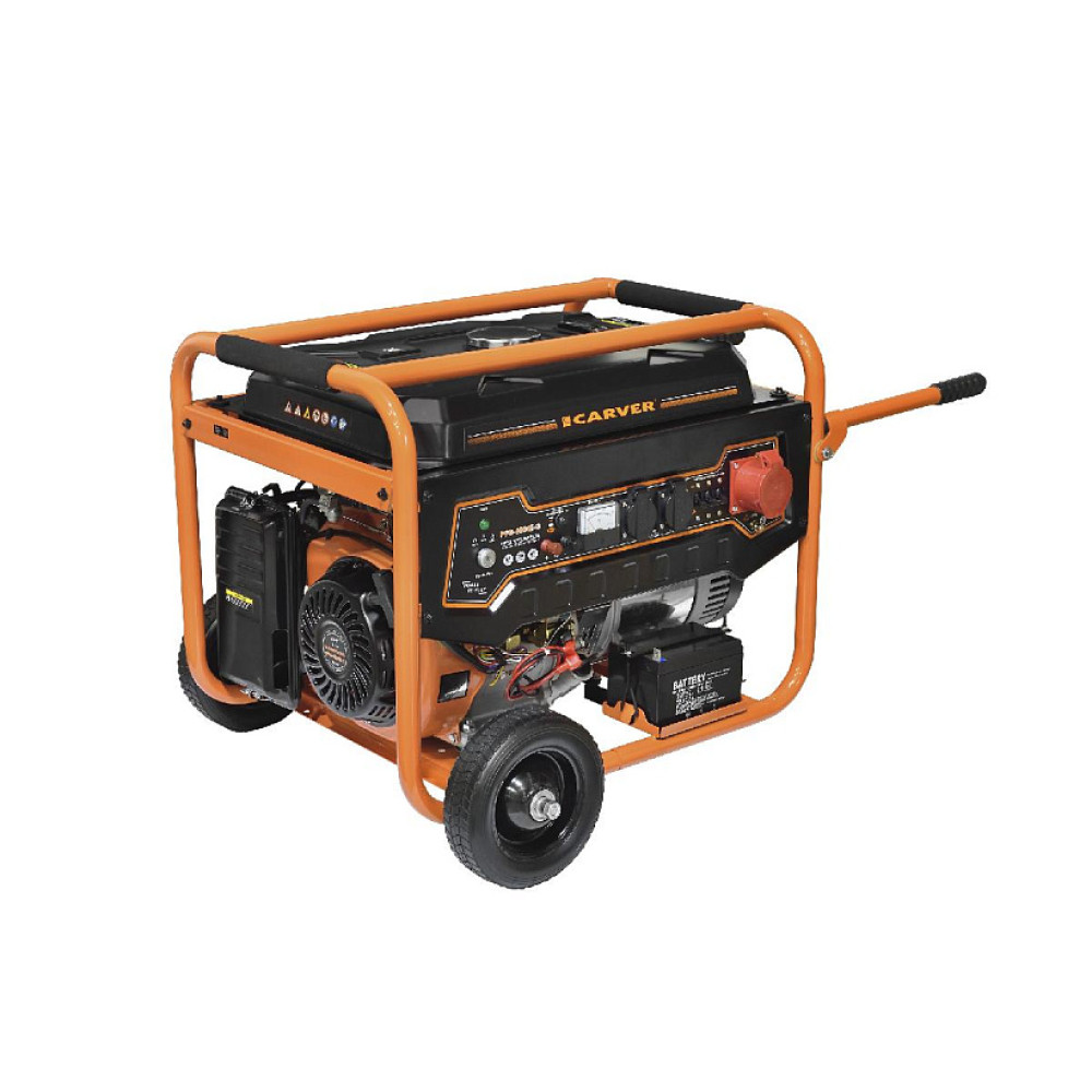 Бензиновый генератор CARVER PPG-8000E-3