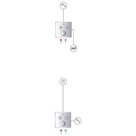 Термостат GROHE Grohtherm SmartControl 29124000