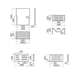 Сушка для посуды OMOIKIRI DRY-01-IN 4999010