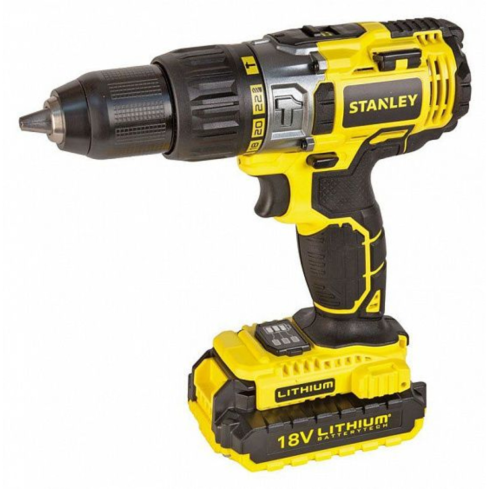 Шуруповерт аккумуляторный Stanley STDC18LHBK