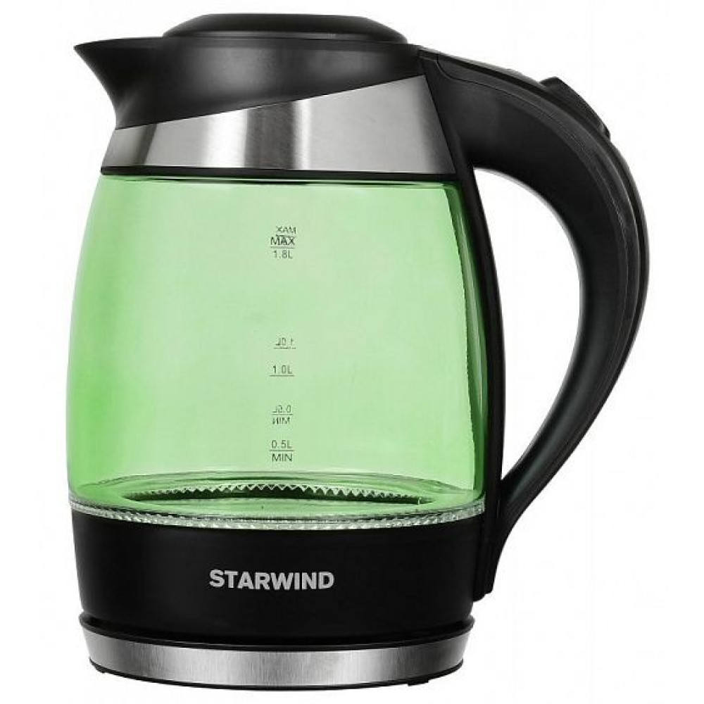 Чайник STARWIND SKG2213 зеленый/черный