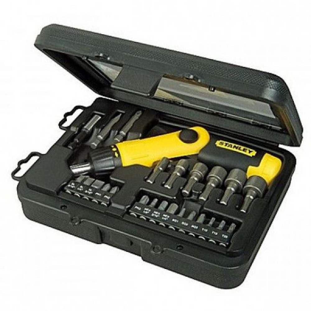 Набор с отверткой 25 предмета STANLEY 0-63-022