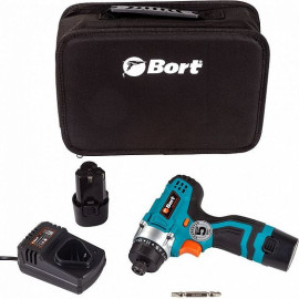 Дрель-шуруповёрт BORT BAB-12x2Li-FDK 91276056