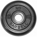 Диск обрезиненный MB Barbell MB-PltB31-1,25