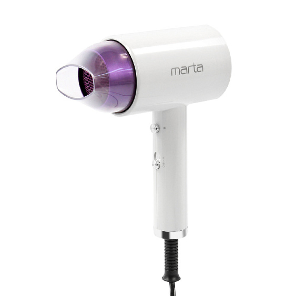 Фен MARTA MT-1263 светлый чароит