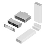 Воздуховод MAUNFELD MIDS834 с фильтром CF314MW (для MIHC834SF2BK)