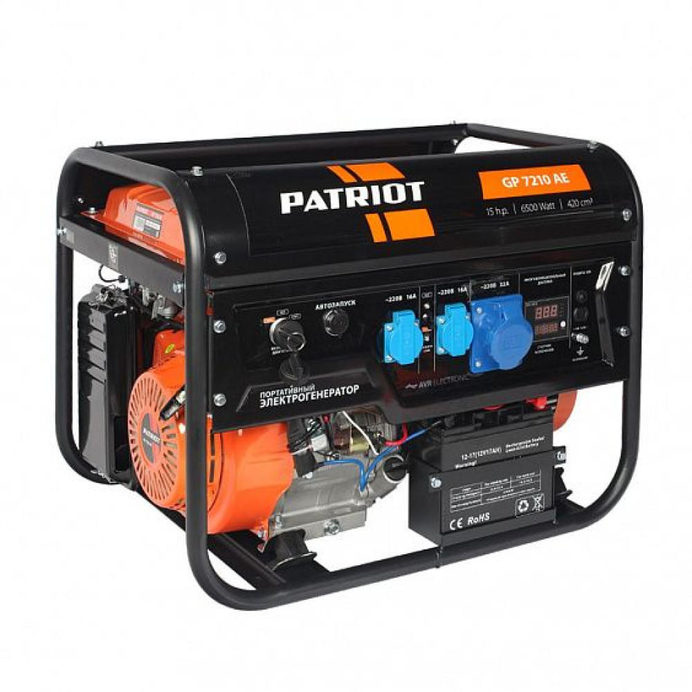 Генератор Patriot GP 7210AE