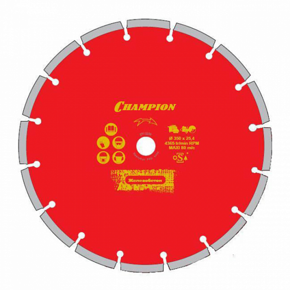Диск алмазный CHAMPION pro 300/25,4/10 laser granitek