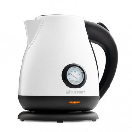 Чайник электрический Kitfort КТ-642-3 белый/черный