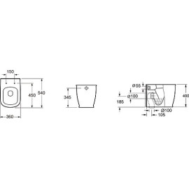 Унитаз GROSSMAN GR-PR3013