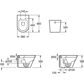 Унитаз GROSSMAN GR-PR3011