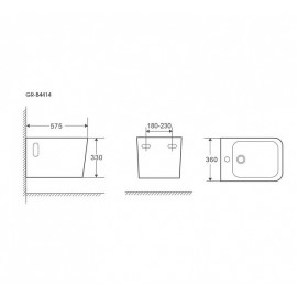 Биде GROSSMAN GR-B4414