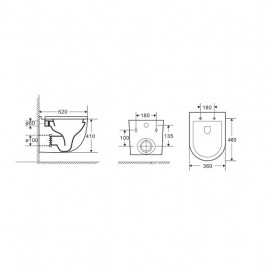 Унитаз GROSSMAN GR-4483SQ