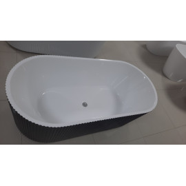 Ванна FRANK F6103 White+Black