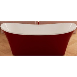 Ванна FRANK F6104 White/Red