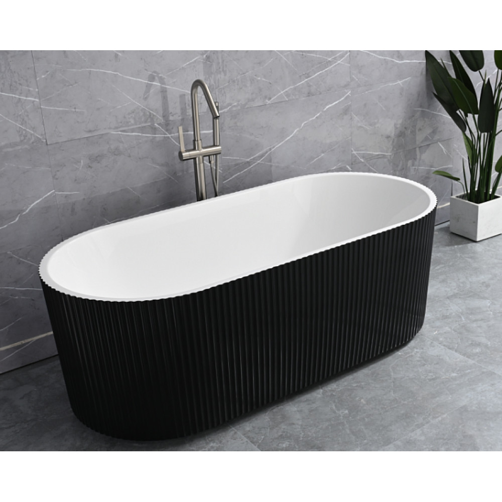 Ванна FRANK F6103 White+Black