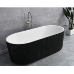 Ванна FRANK F6103 White+Black