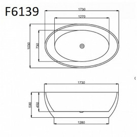 Ванна FRANK F6139